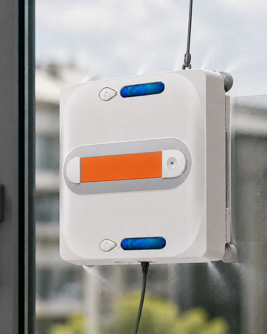 Althéa en fonctionnement sur une fenêtre