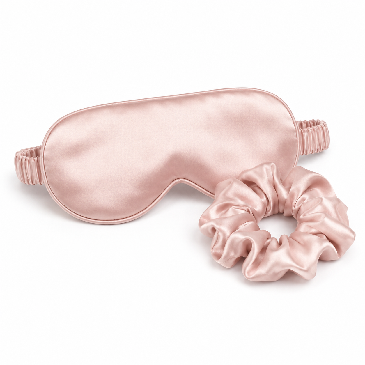 Nocève — Duo Sommeil (masque + chouchou en soie 22 momme) — coloris Noir