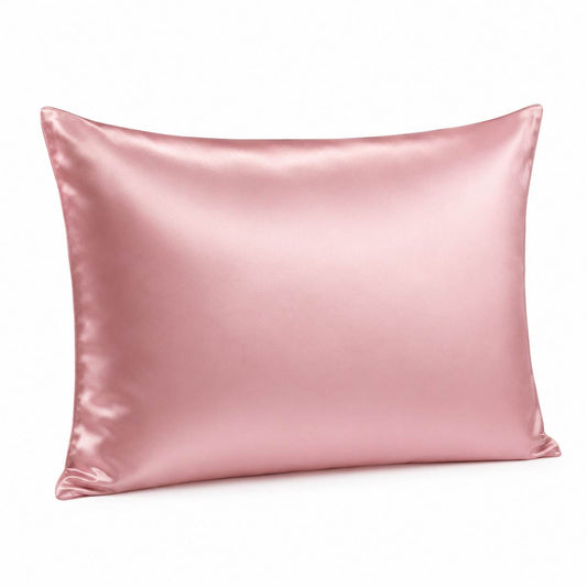 Nocève — Taie Signature en soie 22 momme — coloris Rose