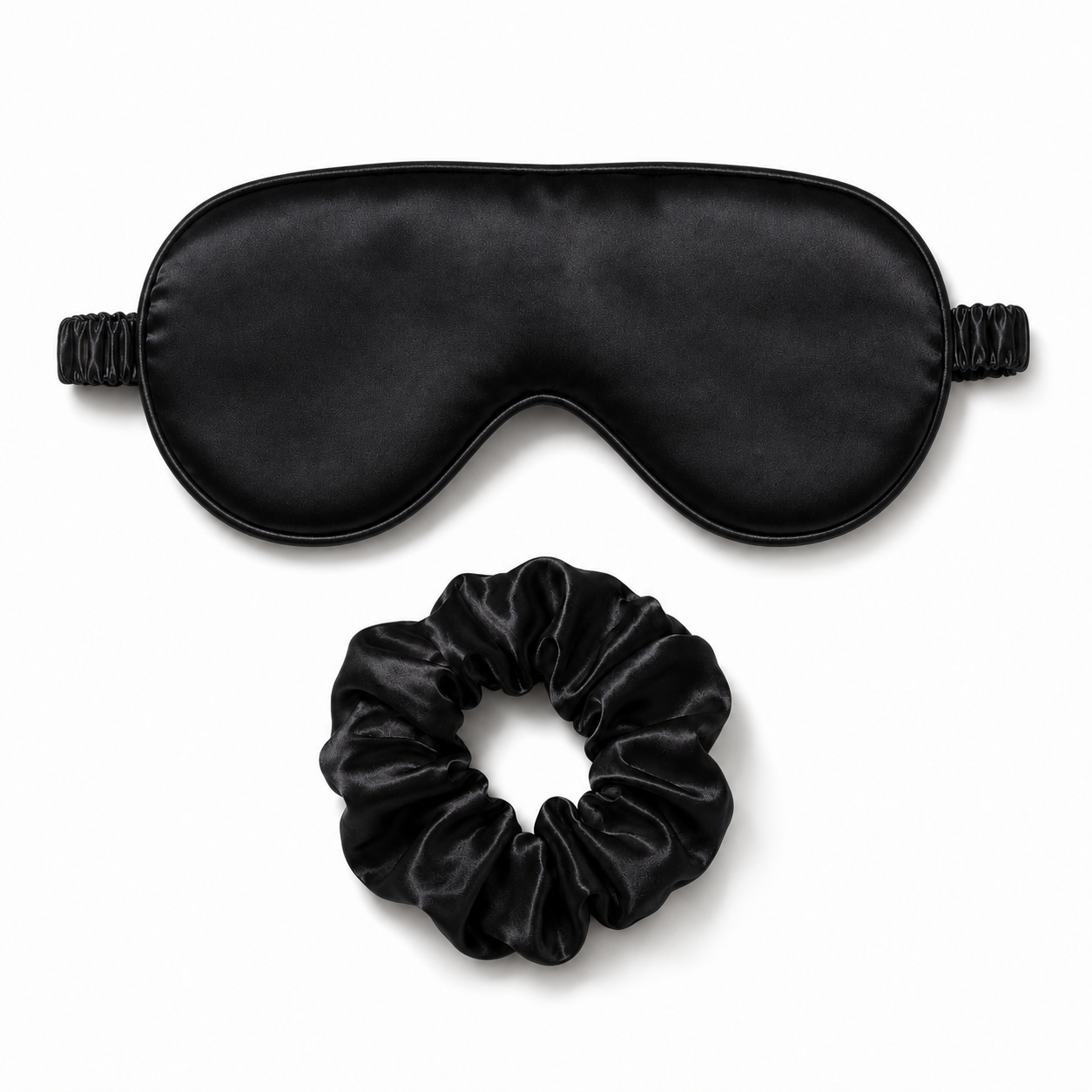 Nocève — Duo Sommeil (masque + chouchou en soie 22 momme) — coloris Bleu nuit