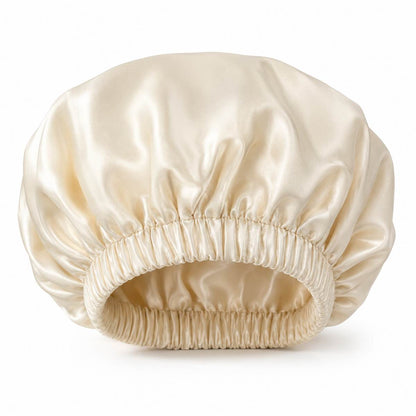 Bonnet en soie Nocève ivoire