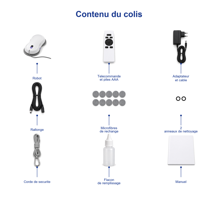 Contenu du colis Velea