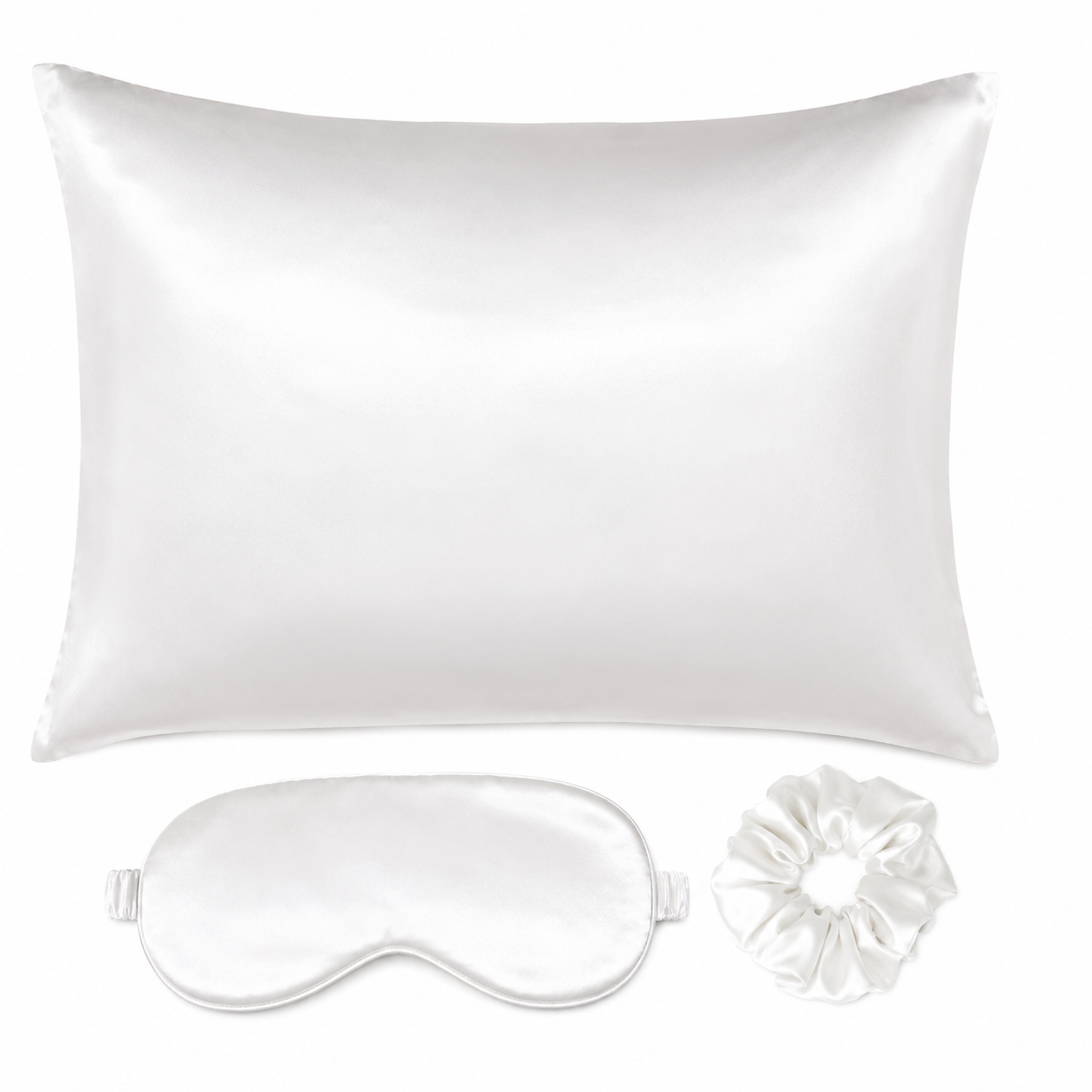 Nocève — Rituel Nuit en soie — coloris Blanc