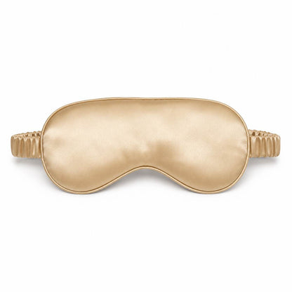 Nocève — Masque de sommeil en soie 22 momme — coloris Champagne