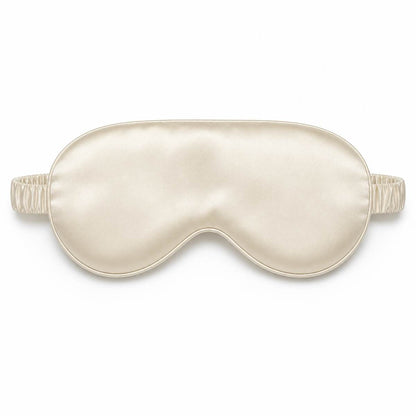Nocève — Masque de sommeil en soie 22 momme — coloris Ivoire