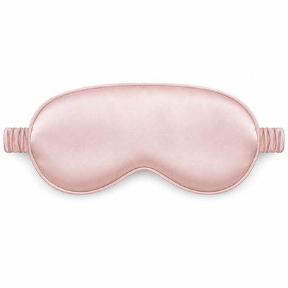 Nocève — Masque de sommeil en soie 22 momme — coloris Rose poudré