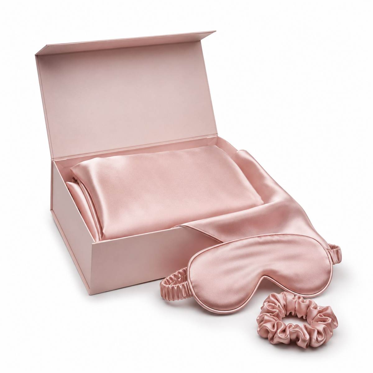 Nocève — Rituel Nuit en soie 22 momme — coloris Rose