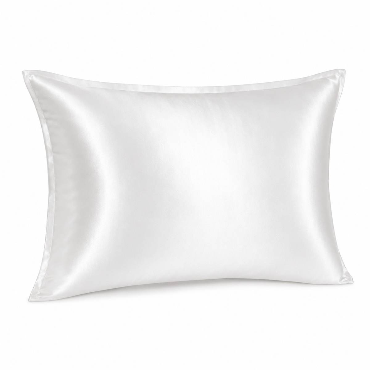 Nocève — Taie Signature en soie 22 momme — coloris Blanc
