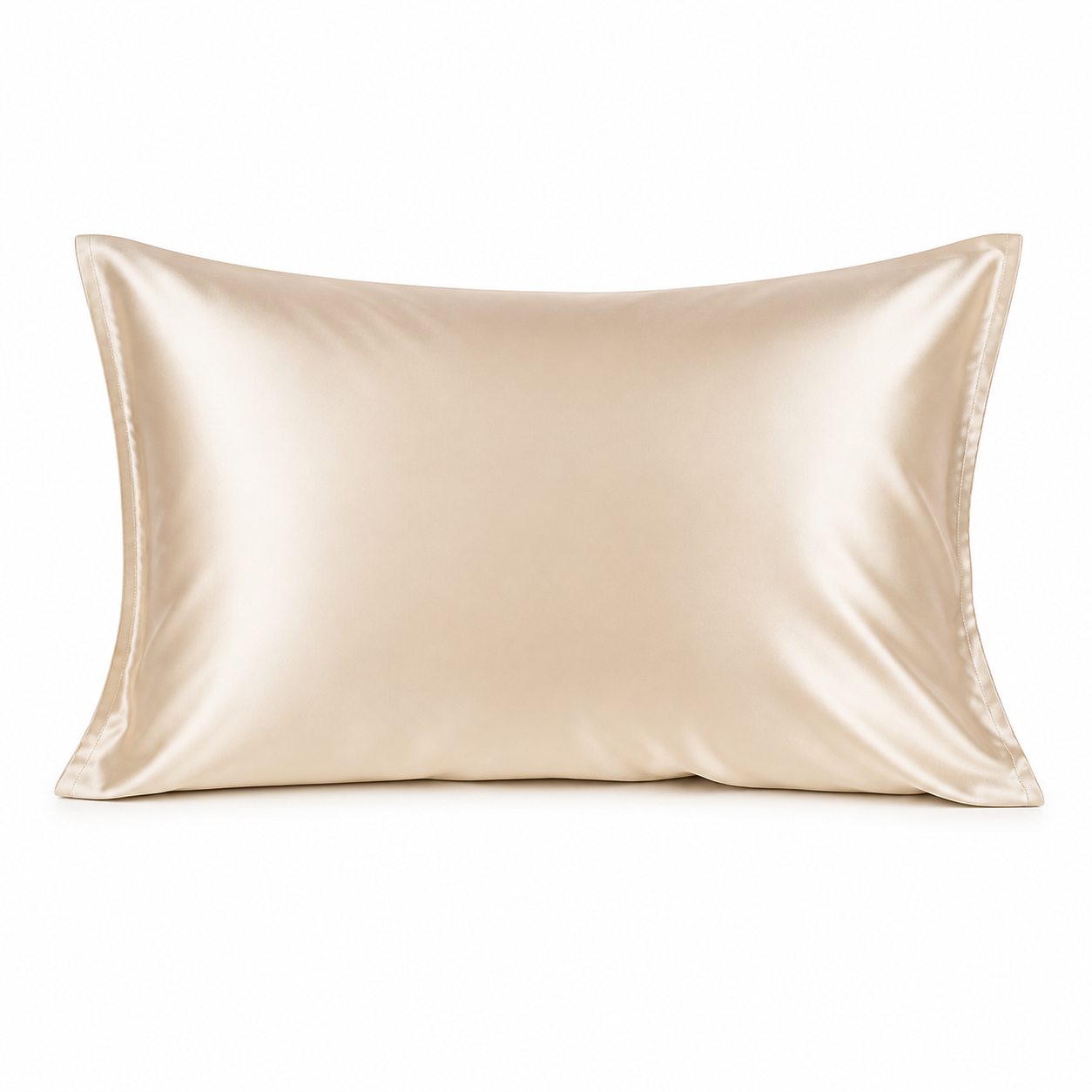 Taie en soie — coloris Champagne