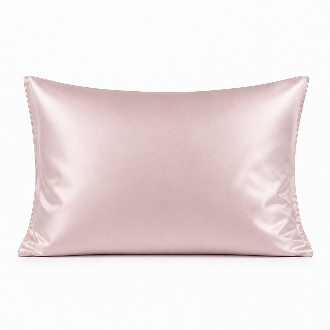 Taie en soie — coloris Rose poudré
